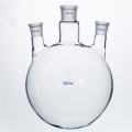 50-20000ml three-nacked round bottle transparents glass chemical reactor soluble chemical lace equipment for lab